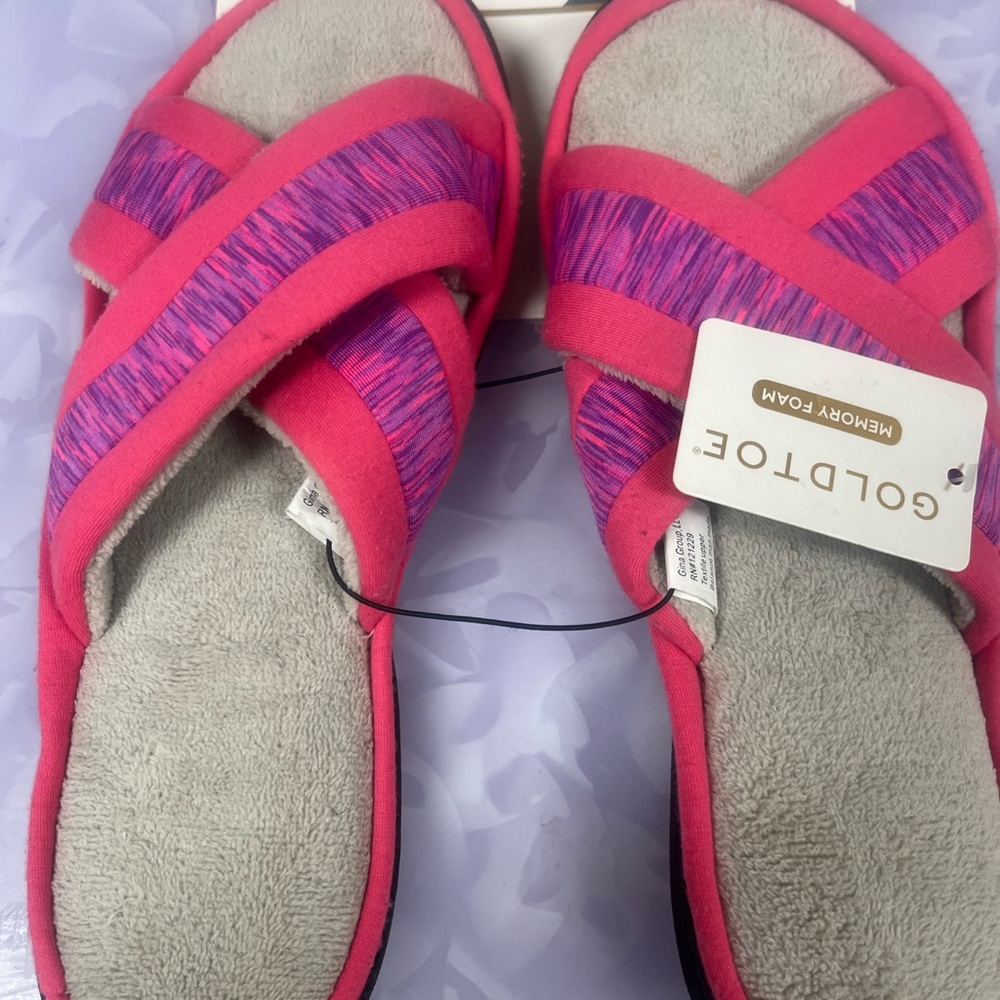 GoldToe - memory foam slippers women’s